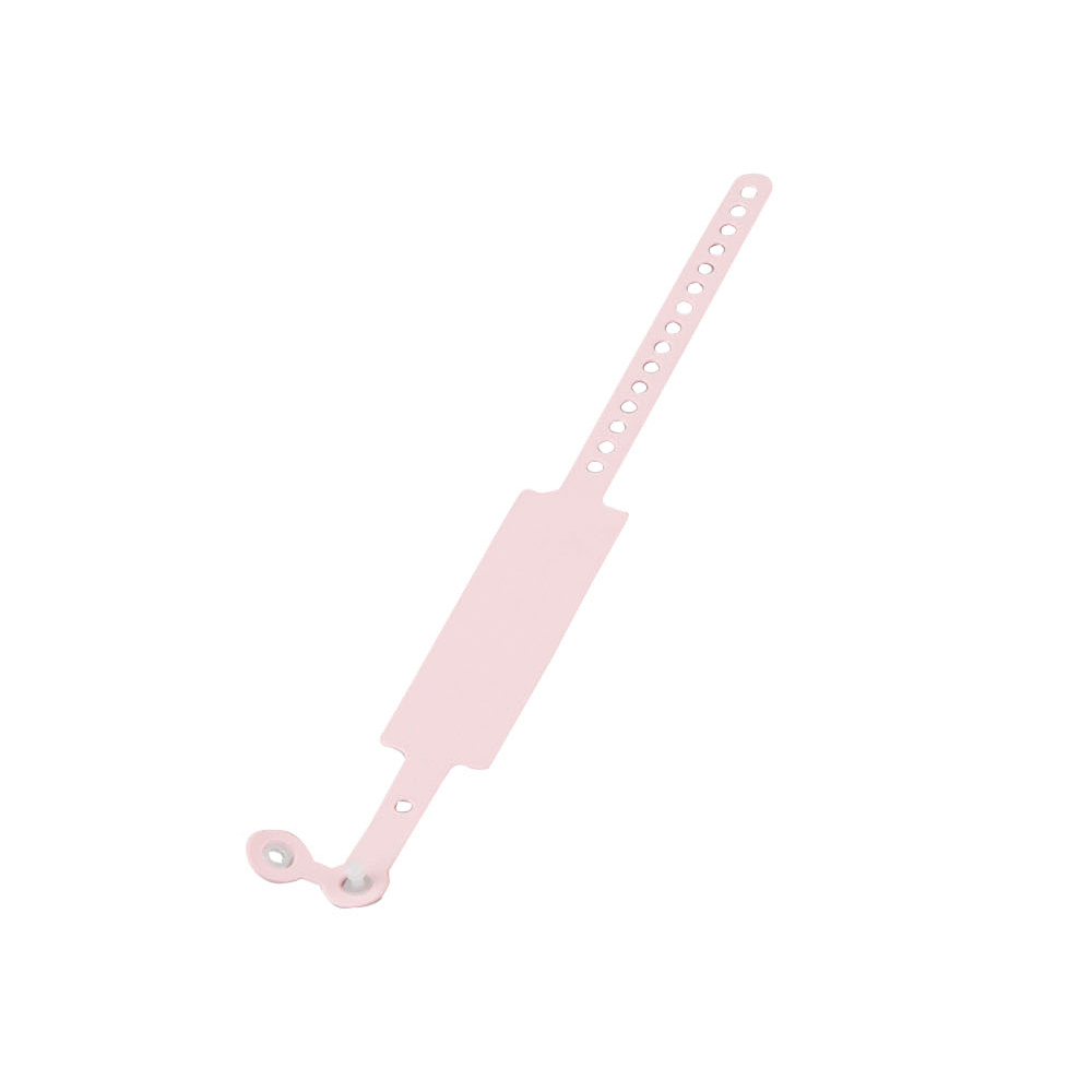 入院患者識別バンド 無地 ピンク 1袋（100本入）