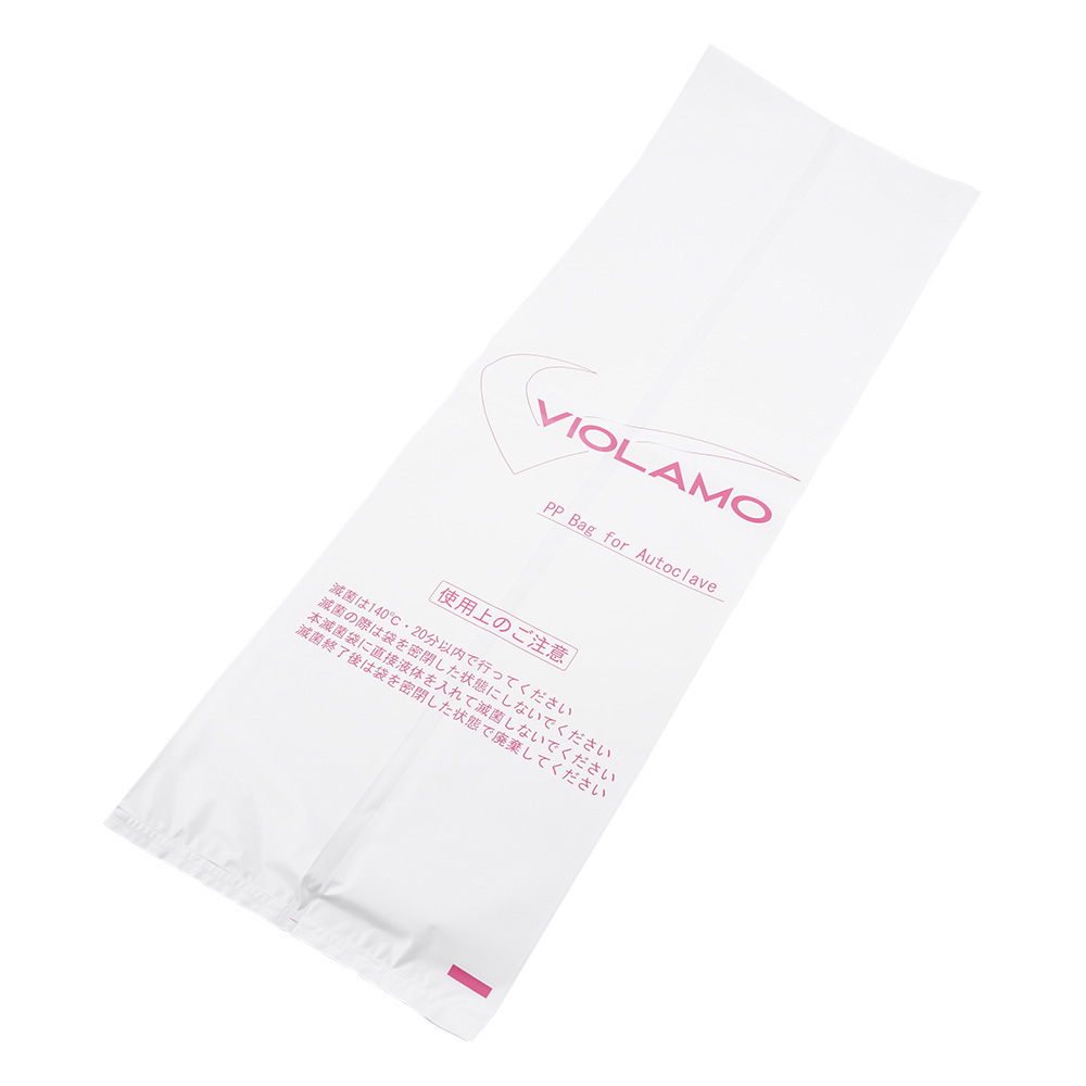 ビオラモオートクレーブバッグ（ガゼットタイプ） 600×190mm 1袋（100枚入）