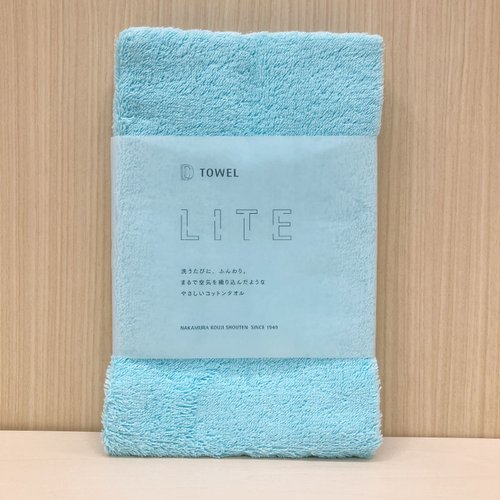 【訳アリアウトレット品！】DCLLITE ハーフバスタオル ミント 中村画像