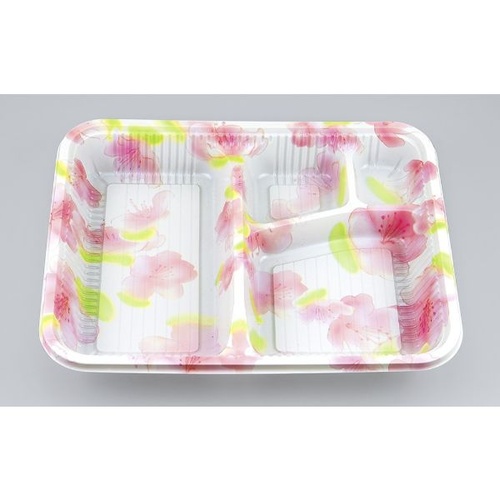 シーピー化成 弁当容器 Z-256-1(B) 蘭 本体画像