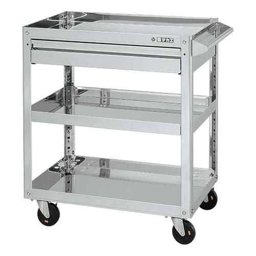 ステンレススーパーワゴン（プレート式）ＳＵＳ３０４　ＳＡＰ３－７５８３ＡＤＣ