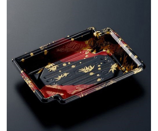 刺身・鮮魚容器 CFかく鉢 15-11 竹霞R-BK 身 1200枚画像