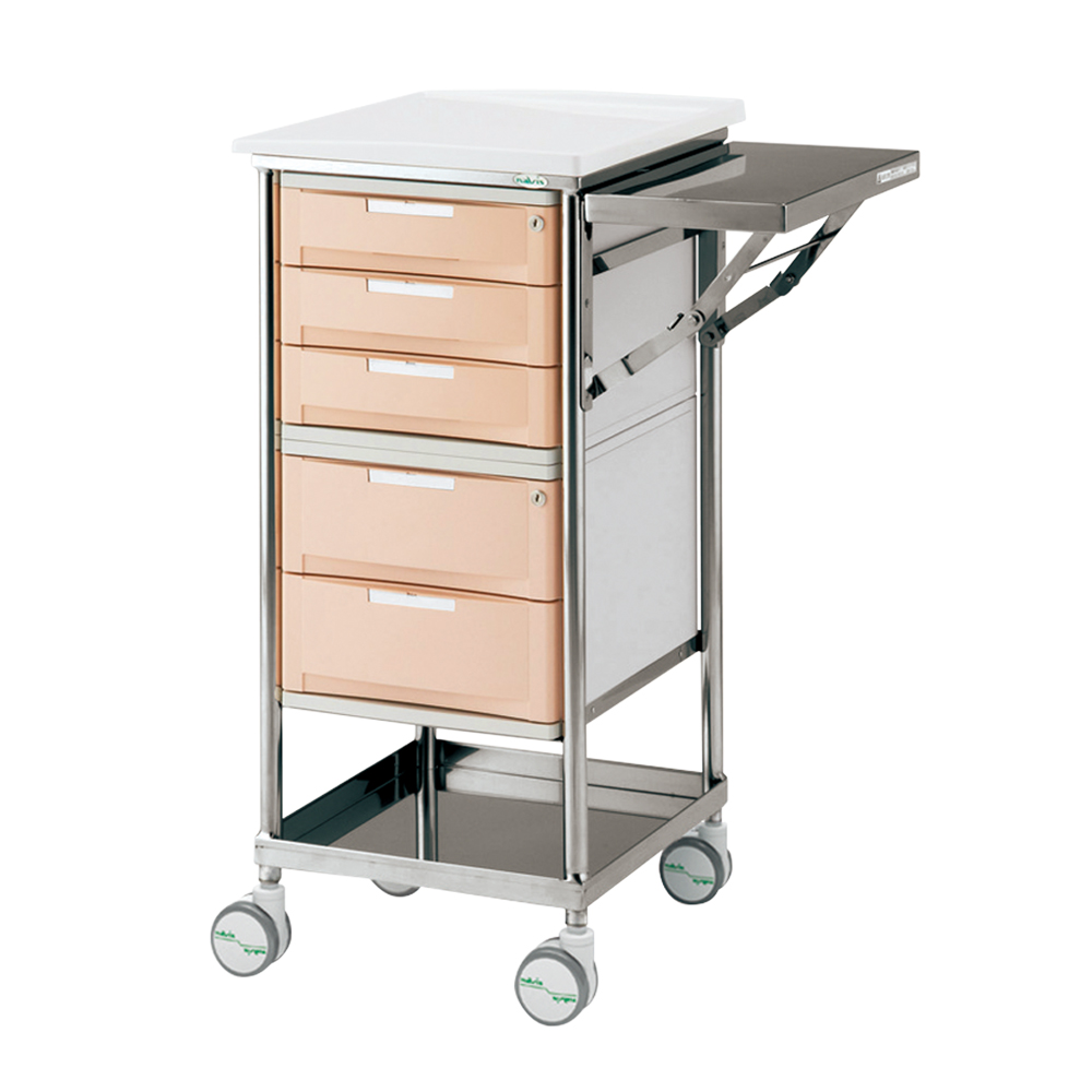 ナビスメイト・トレイワゴン　補助天板付き画像