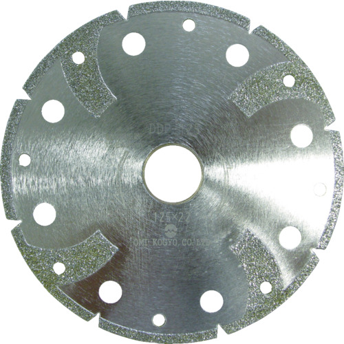 塩ﾋﾞ管用電着ﾀﾞｲﾔｶｯﾄｿｰ 125mm 1枚画像