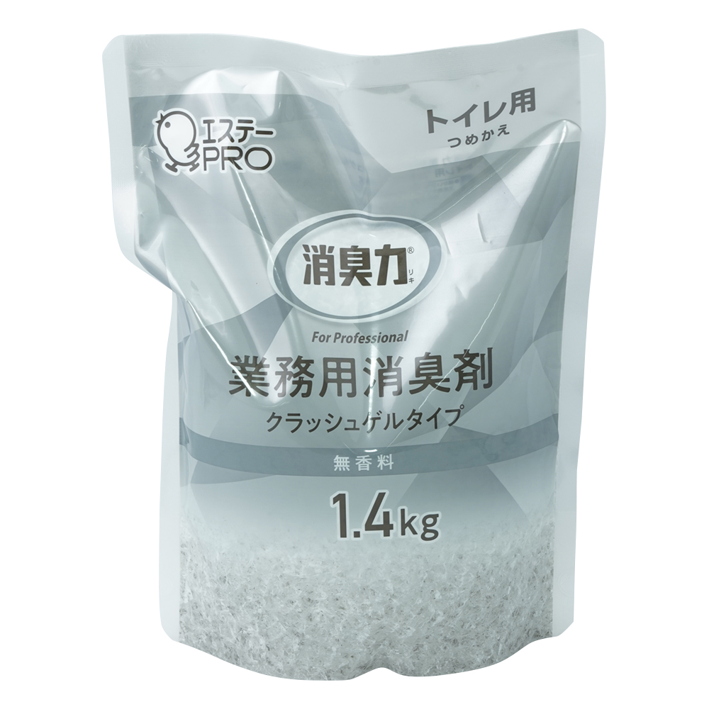 消臭力　業務用クラッシュゲルタイプ　詰替用　トイレ用・無香料画像