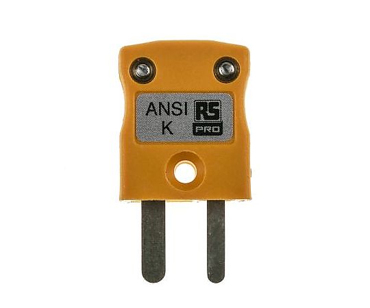 熱電対コネクタ　ミニチュアインラインプラグコネクタ　Kタイプ