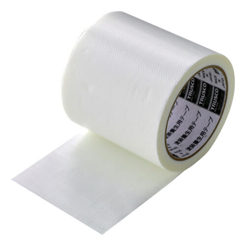 トラスコ中山 塗装養生用テープ ホワイト 100mm×25m TYT10025W画像