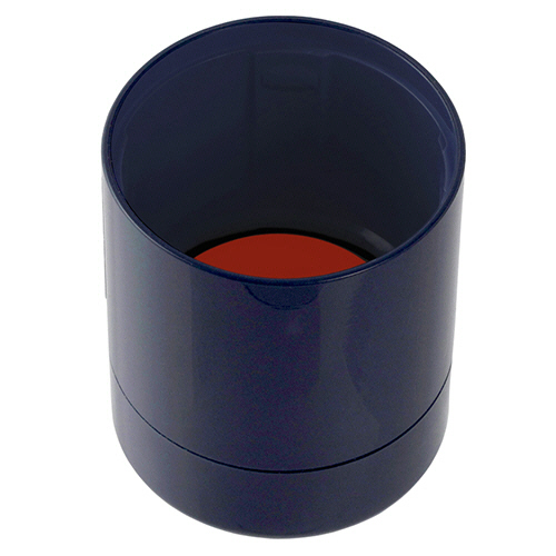 ﾃﾞｰﾀｰﾈｰﾑ 部品 EX15号 ﾀﾞｰｸﾌﾞﾙｰ ｷｬｯﾌﾟ 朱色 1個画像