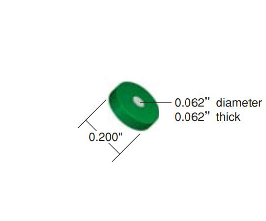 フリット　2μm　STAINLESS　STEEL　0.7μL(10pk)画像