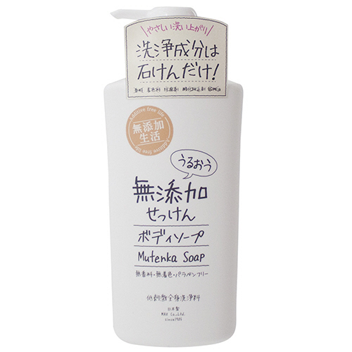 うるおう無添加ﾎﾞﾃﾞｨｿｰﾌﾟ 本体 500mL 1本画像