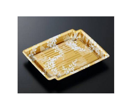 刺身・鮮魚容器 CFかく鉢 20-16 みずえ金-BK本体 800枚画像