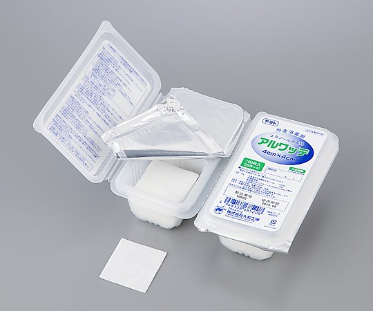 エタノール消毒綿（アルワッテ） 6パック入画像