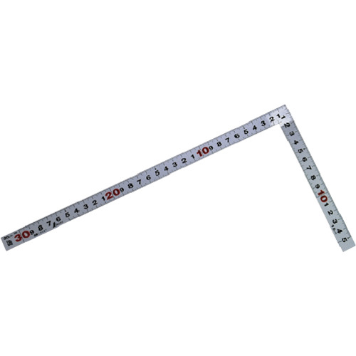 曲尺平ぴた ｼﾙﾊﾞｰ30cm裏面1尺併用目盛 1本画像
