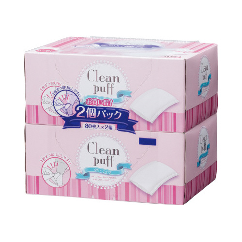 クリーンパフ　８０枚入×６画像