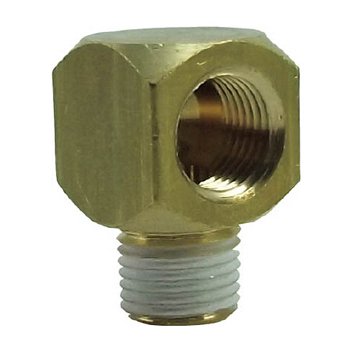 ﾎｰｽﾌｨｯﾃｨﾝｸﾞPTｴﾙﾎﾞ(90度ﾀｲﾌﾟ)黄銅 1個画像