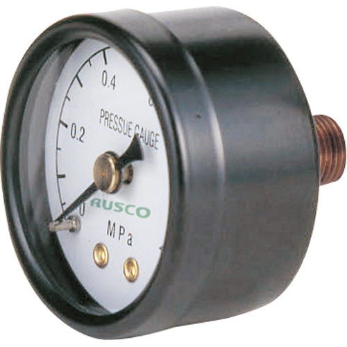 圧力計(埋込型) 口径R1/8 表示板径40mm 1個画像