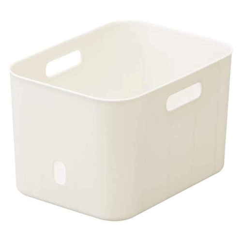 収納ケース ナチュラ インボックス ソフト SM ホワイト画像