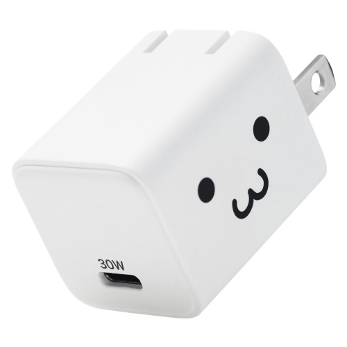 USB　Type-C　充電器　小型　しろちゃん
