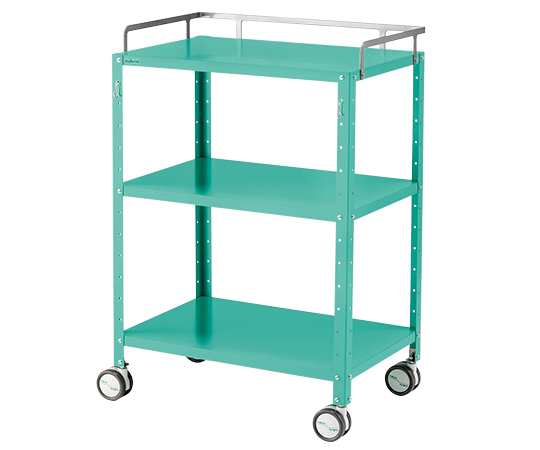 カラフルステンワゴン（フック付き）　ラージ　グリーン画像