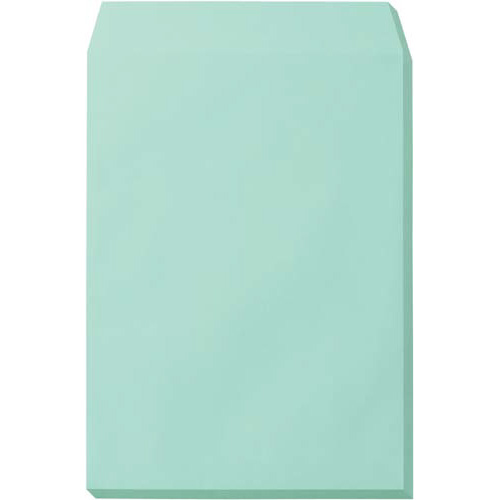 カラークラフト封筒　角２　ミズ　５００枚入画像