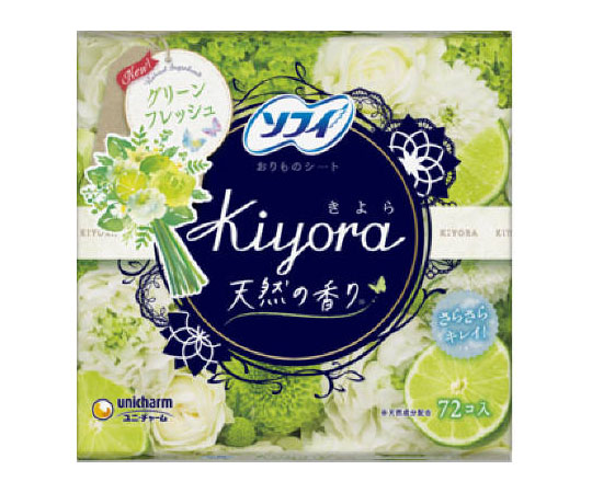 ソフィ　Kiyora　グリーンフレッシュ　72枚