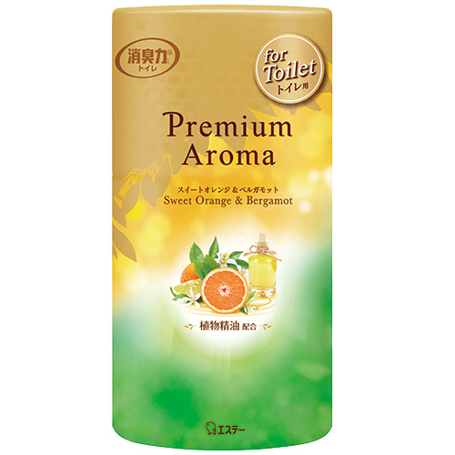 ﾄｲﾚの消臭力 Premium Aroma ｽｲｰﾄｵﾚﾝｼﾞ&ﾍﾞﾙｶﾞﾓｯﾄ 400mL 1ｾｯﾄ(3個)画像