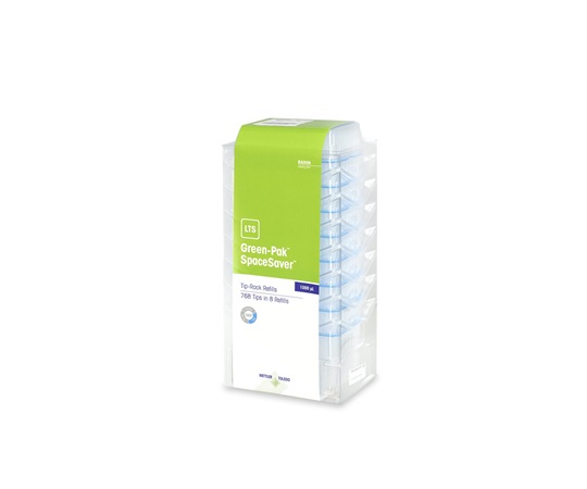Green-Pak SpaceSaver 積み重ね式詰替チップ GPS-LTS-A-1000μL-768/8 1個（96本×8段入）画像