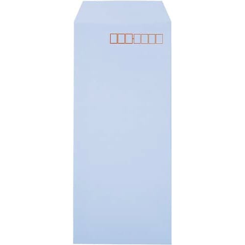 ソフトカラー封筒　長４　アクア　１００枚入画像