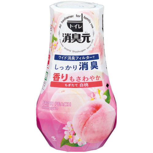 ﾄｲﾚの消臭元 もぎたて白桃 400mL 1ｾｯﾄ(3個)画像