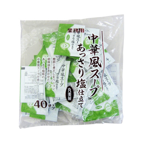 中華風スープ　あっさり塩仕立て２．５ｇ　４０食×３画像