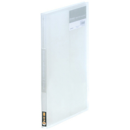 ｼﾝﾌﾟﾘｰｽﾞ 名刺ﾎﾙﾀﾞｰ A4ﾀﾃ 200ﾎﾟｹｯﾄ 透明 1ｾｯﾄ(10冊)画像