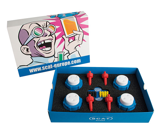 HPLC用安全システム　スターターキット （GL45ボトル用）画像