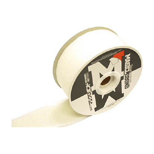 ﾏｼﾞｸﾛﾎﾞﾝﾄﾞ ﾒｽ 強粘着付 50mm×5m 白 1巻画像