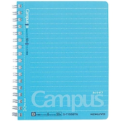 キャンパスツインリング（ドット罫）Ａ６　Ｂ罫×１０画像