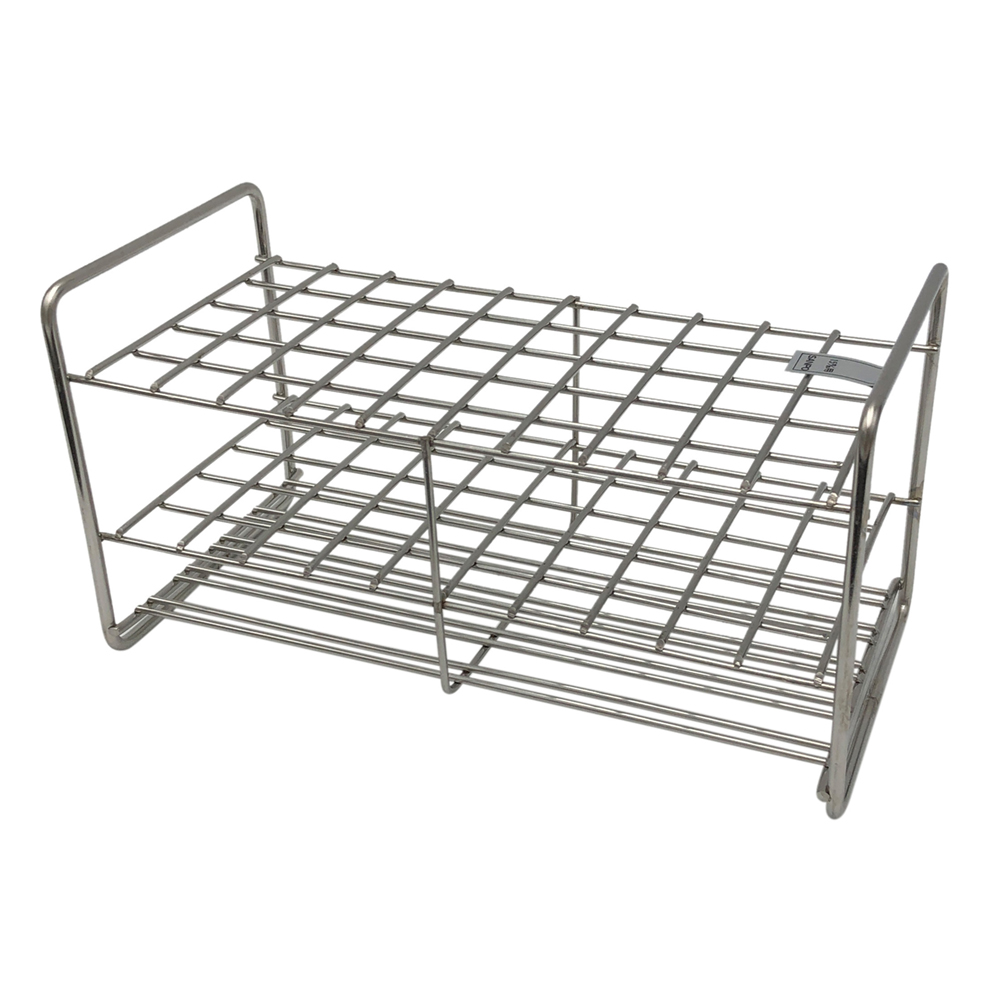 ステンレス試験管立　配列：5×10　サイズ：□17mm画像