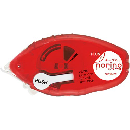 ノリノプロ　強力に貼れる　レッド　本体画像