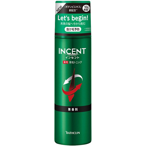 ｲﾝｾﾝﾄ 薬用育毛ﾄﾆｯｸ 無香料 190g 1本画像
