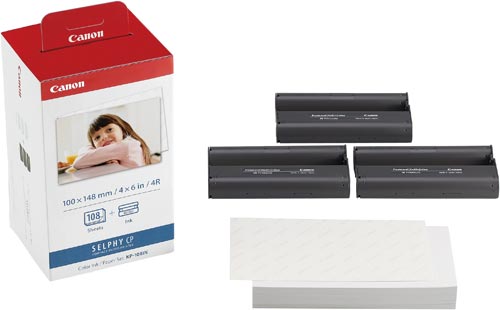 カラーインク＆写真用紙Ｐカード　ＫＰ－１０８ＩＮ