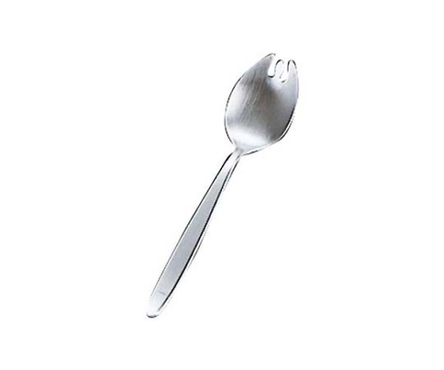 18-8 抗菌 先割 給食スプーン 穴無