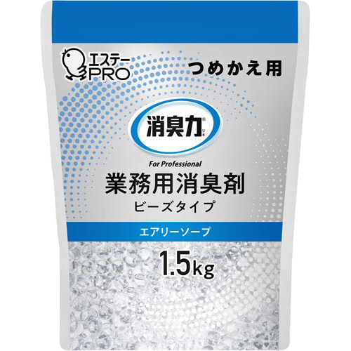 消臭力ビーズ詰替　エアリーソープ１．５ｋｇ×６画像