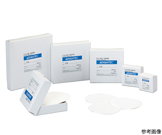 分液濾紙No.2S φ70mm 1箱（100枚入）画像