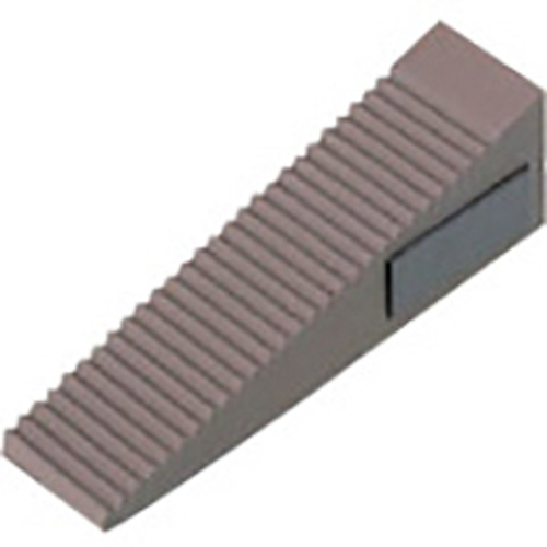 ﾄﾞｱｽﾄｯﾊﾟｰ 茶 ﾏｸﾞﾈｯﾄ付 ｺﾞﾑ製 30×120×35H 1個画像