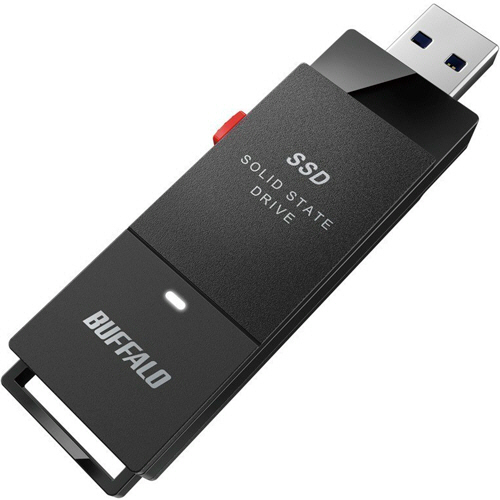 USB3.2(Gen1) ﾎﾟｰﾀﾌﾞﾙSSD ｽﾃｨｯｸ型 1TB ﾌﾞﾗｯｸ 1台画像