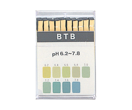 pH試験紙 ブックタイプ BTB 1箱（20枚×10個入）
