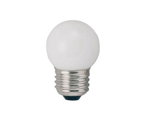 ベビーボール球 7W ホワイト E26 40×61mm画像