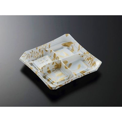 中央化学 軽食容器 CT ゆう 18-18M アリアG 本体画像