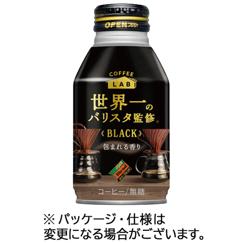 世界一のﾊﾞﾘｽﾀ監修 BLACK 260g ﾎﾞﾄﾙ缶 1ｾｯﾄ(72本:24本×3ｹｰｽ)画像