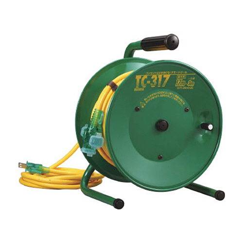 逆配電型ｺｰﾄﾞﾘｰﾙ ｼﾝﾃﾞｨﾃﾓｰﾄﾘｰﾙ 単相100V 17+3m 1台画像