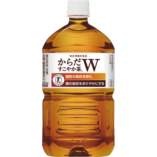 からだすこやか茶W+ 1.05L ﾍﾟｯﾄﾎﾞﾄﾙ 1ｾｯﾄ(24本:12本×2ｹｰｽ)画像