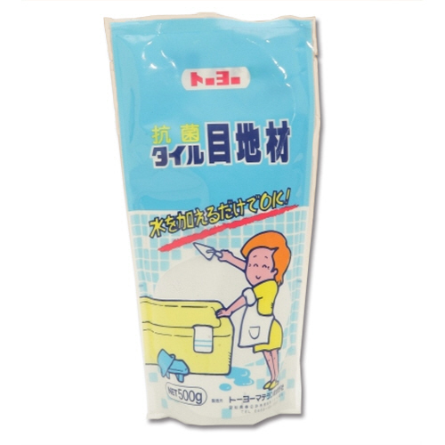 MATERAN S抗菌ﾀｲﾙ目地材 白 0.5kg 1袋画像